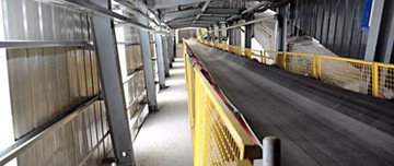 全封閉骨料運輸廊道，讓您的廠區(qū)降塵減噪輕松無憂